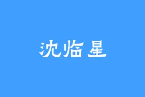 沈临星