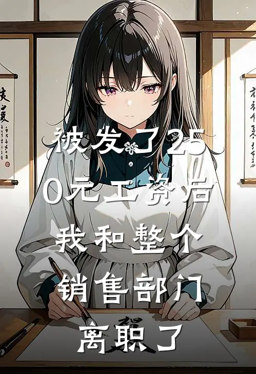 被发了250元工资后，我和整个销售部门离职了(红姐林飒)完结版免费阅读_被发了250元工资后，我和整个销售部门离职了全文免费阅读