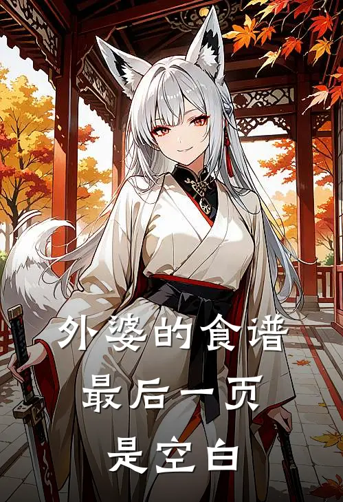 外婆的食谱，最后一页是空白