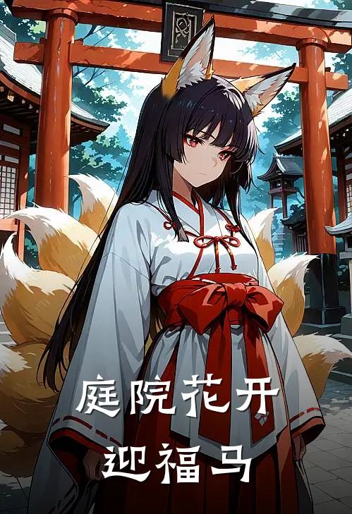 庭院花开迎福马