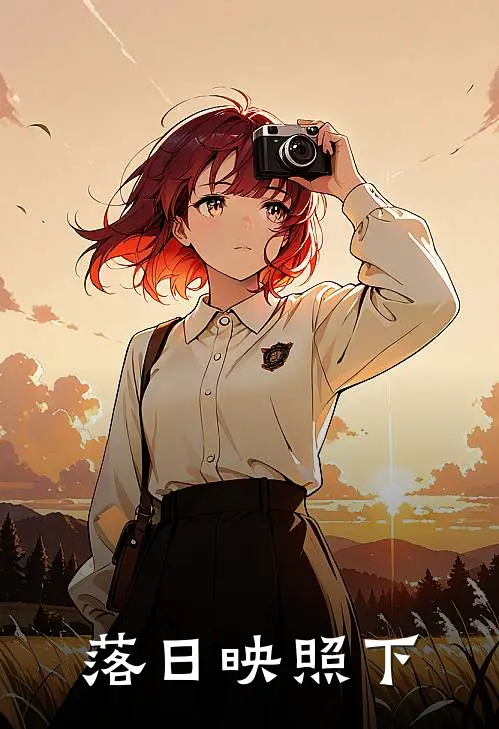 落日映照下