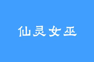 仙灵女巫