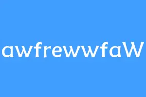 awfrewwfaW
