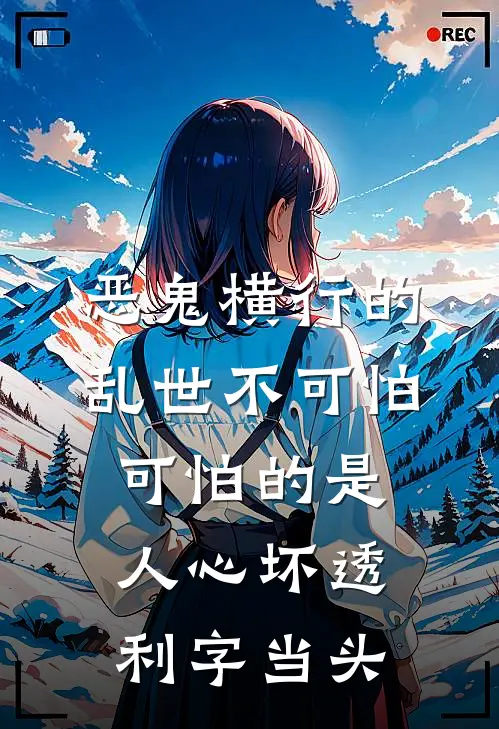 恶鬼横行的乱世不可怕,可怕的是人心坏透,利字当头