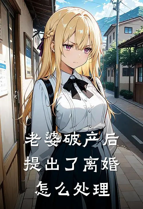 老婆破产后,提出了离婚怎么处理