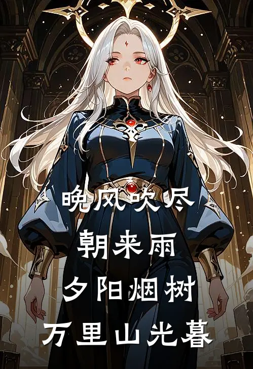 晚风吹尽朝来雨,夕阳烟树,万里山光暮